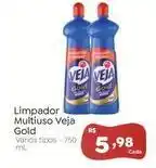 Novo Atacarejo Veja - limpador multiuso gold oferta
