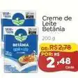 Novo Atacarejo Betânia - creme de leite oferta