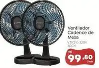 Novo Atacarejo Cadence - ventilador de mesa oferta