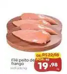 Novo Atacarejo Filé peito de frango oferta