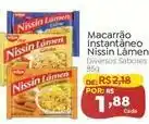 Novo Atacarejo Nissin lámen - macarrão instantâneo oferta
