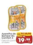 Novo Atacarejo Bic - aparelho de barbear comfort oferta