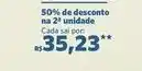 Sam's Club De - de desconto na 2a unidade oferta