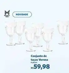 Sam's Club De - conjunto de tacas verona oferta