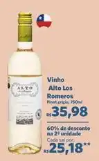 Sam's Club Vinho alto rosé oferta