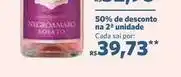 Sam's Club De - negroamaro rosato 50% de desconto na 2a unidade oferta