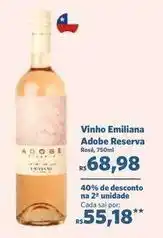 Sam's Club Emiliana - vinho adobe reserva oferta