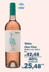 Sam's Club Malbec - vinho oferta
