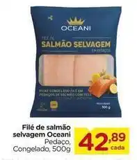 Carrefour Bairro Oceano - filé de salmão oferta