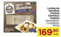 Carrefour Carrefour - lombo de bacalhau morhua oferta