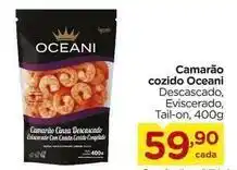 Carrefour Oceano - camarão cozido oferta