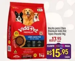Muffato 21 - ração para cães premium vida pet tipos pacote oferta