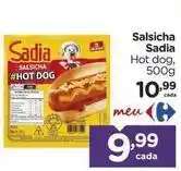 Carrefour Sadia - salsicha oferta