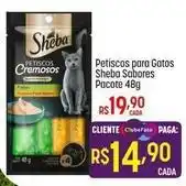 Sabores - petiscos para gatos sabores pacote