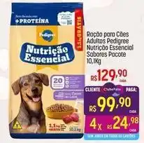 Muffato Pedigree - ração para cães adultos nutrição essential sabores pacote oferta