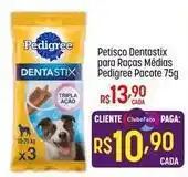 Muffato Pedigree - petisco dentastix para raças medias pacote oferta