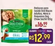 Muffato Purina - petiscos para saude oral raças adultos, minis e pequenos dog chow sache oferta