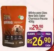 Muffato Churraskita - bifinho para cães new dots sabor churrasco pacote oferta