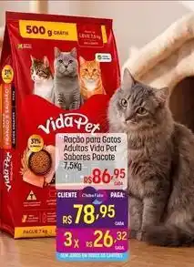 Muffato Vida - racao para gatos adulto vida pet oferta