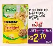 Muffato Friskies - ração umida para gatos sabores sachê oferta