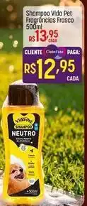 Muffato Vida pet - shampoo fragrâncias frasco oferta