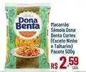 Max Atacadista Dona benta - macarrão sêmola oferta