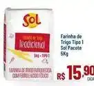 Max Atacadista Sol - farinha de trigo tipo 1 oferta