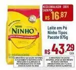 Max Atacadista Ninho - leite em pó tipos pacote oferta