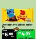 Max Atacadista Garoto - chocolate sabores tablete oferta