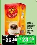 Max Atacadista 3 corações - café oferta