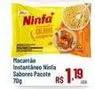 Max Atacadista Ninfa - macarrão instantâneo oferta