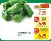 Atacadão 21 - pimentão verde oferta