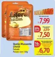 Atacadão Litoral - queijo mussarela oferta