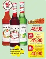 Atacadão Monini - xarope oferta