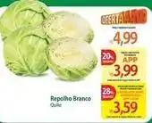 Atacadão Quero - repolho branco oferta