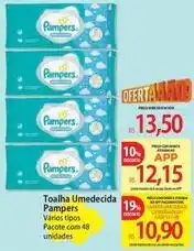 Atacadão Pampers - toalha umedecida oferta
