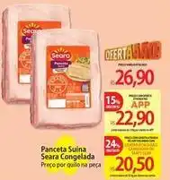 Atacadão Seara - panceta suína oferta