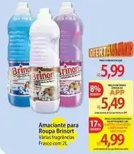 Atacadão Brinort - amaciante para roupa oferta