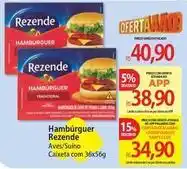 Atacadão Rezende - hambúrguer oferta
