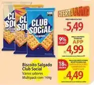 Atacadão Club social - biscoito salgado oferta