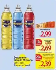 Atacadão Minuano - detergente líquido oferta