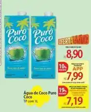 Atacadão Puro coco - água de coco puro oferta