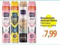 Atacadão Above - desodorante aerossol oferta