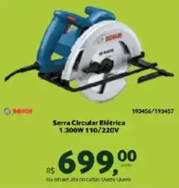 Quero Quero Serra Circular Elétrica oferta