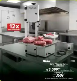 Quero Quero Serra Fita para Carne com Moedor oferta