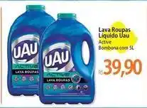 Atacadão Uau - lava roupas líquido oferta