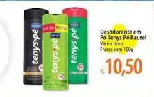 Atacadão Tenys pé - desodorante em pó pó pê baurel oferta