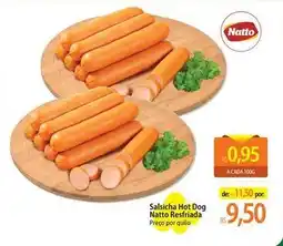 Atacadão Natto - salsicha hot dog oferta