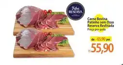 Atacadão Friboi - carne bovina patinho sem osso reserva resfriada oferta