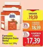 Atacadão Dona benta - fermento biologico oferta